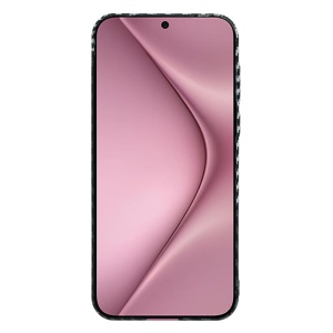 Husa pentru Huawei Pura 70, Finisaj Premium cu Textura de Carbon, Design Elegant, SKDR CarbonFlex - Gri - Img 2