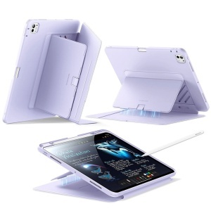 Husa pentru iPad Pro 11 (2024) / iPad Pro 11 (2025), suport pencil, Flip Hybrid ESR, Mov