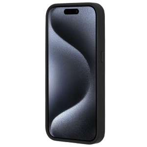 Husa pentru iPhone 15 Pro Max, SKYDDAR INNOVATION, Glinth+ cu Inel Rotativ 360°, Compatibilitate Magnetica, Negru, set cu sticker  - Img 9