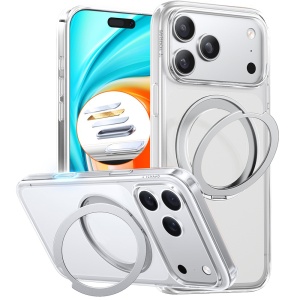 Husa pentru iPhone 17 Pro Max, Torras Ostand Pro MagSafe, Transparenta