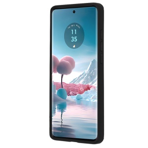 Husa pentru Motorola Edge 40 Neo, SKYDDAR INNOVATION, Glinth cu Inel Rotativ 360° Magnetic, Negru, set cu sticker  - Img 8