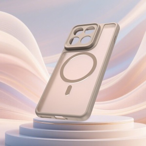 Husa pentru Motorola Edge 70, SKYDDAR INNOVATION, HaloFrost MagSafe II, Antisoc, set cu sticker, Auriu - Img 4