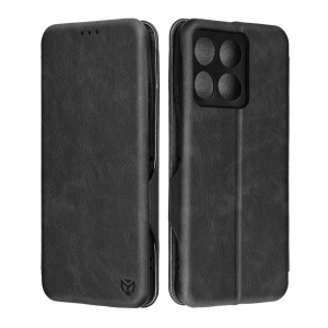 Husa pentru Motorola Edge 70, SKYDDAR INNOVATION, Safe Wallet tip carte din Piele Ecologica, Suport Carduri, Inchidere Magnetica, set cu sticker, Negru - Img 6