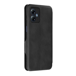 Husa pentru Motorola Moto G14, SKYDDAR INNOVATION, Safe Wallet tip carte din Piele Ecologica, Suport Carduri, Inchidere Magnetica, Negru, set cu sticker  - Img 8