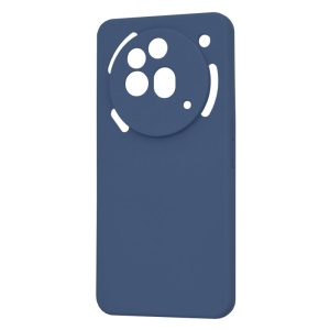 Husa pentru Nothing Phone (3a) Pro, SKYDDAR INNOVATION, SoftElegance din Silicon Catifelat, set cu sticker, Bleumarin - Img 4