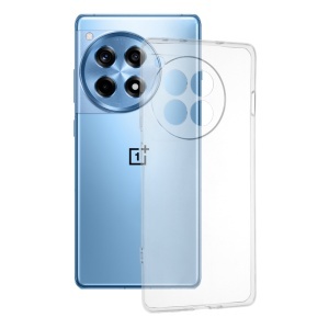 Husa pentru OnePlus 12R, SKYDDAR INNOVATION, ClearGuard, din silicon transparent, set cu sticker, Transparenta