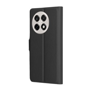 Husa pentru OnePlus 13R, SKYDDAR INNOVATION, Leather Wallet, tip Carte cu Portofel Interior, Finisaje Premium, set cu sticker, Negru - Img 7