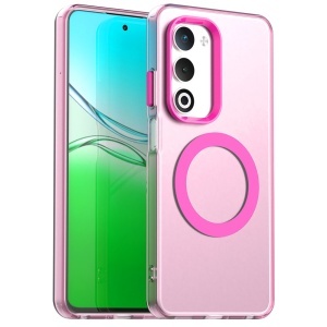 Husa pentru Oppo A5 4G, MagSafe, Antisoc, set cu sticker, CandyCase, Roz