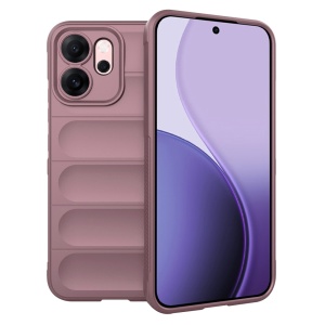 Husa pentru Oppo Reno14 F, SKYDDAR INNOVATION, Magic Shield, din Silicon Mat, set cu sticker, Mov