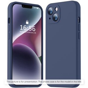 Husa pentru Oppo Reno15 F / Reno15 FS 5G, SKYDDAR INNOVATION, din Silicon Catifelat, SoftElegance, set cu sticker, Bleumarin