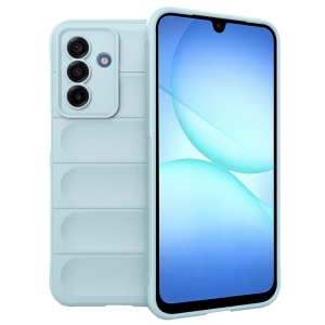 Husa pentru Samsung Galaxy A17 5G, SKYDDAR INNOVATION, Magic Shield, din Silicon Mat, set cu sticker, Bleu