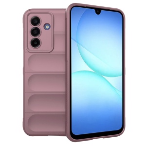 Husa pentru Samsung Galaxy A17 5G, SKYDDAR INNOVATION, Magic Shield, din Silicon Mat, set cu sticker, Mov