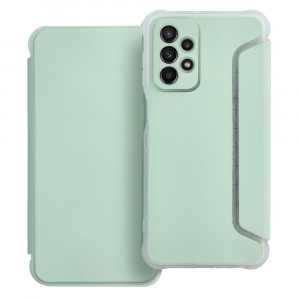 Husa pentru Samsung Galaxy A23 5G tip carte prindere magnetica, suport card, Skyddar Piano - Verde deschis - Img 1