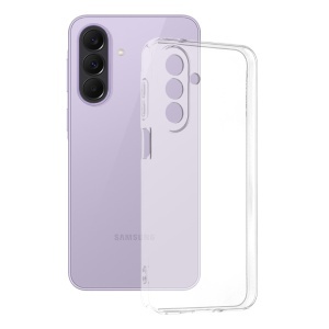 Husa pentru Samsung Galaxy A27 5G, SKYDDAR INNOVATION, ClearGuard, din silicon transparent, set cu sticker, Transparenta - Img 1