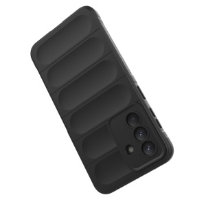 Husa pentru Samsung Galaxy A37 5G, SKYDDAR INNOVATION, Magic Shield, din Silicon Mat, set cu sticker, Rosu - Img 3