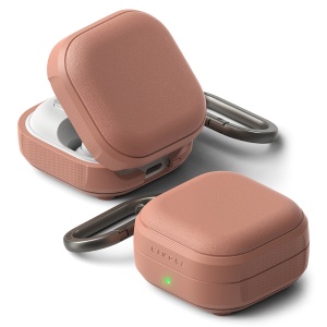 Husa pentru Samsung Galaxy Buds 4 / Buds 4 Pro - Ringke Onyx Magnetic - Constant Coral
