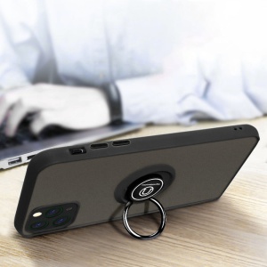 Husa pentru Samsung Galaxy S23 Plus, SKYDDAR INNOVATION, Glinth cu Inel Rotativ 360° Magnetic, Negru, set cu sticker  - Img 8