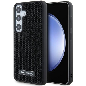 Husa pentru Samsung Galaxy S24 Plus, Karl Lagerfeld, Hardcase Rhinestone, Negru