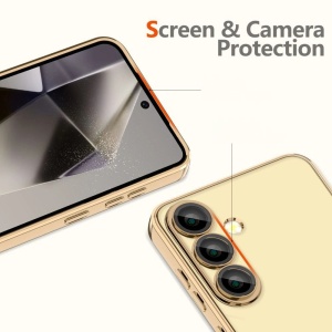 Husa pentru Samsung Galaxy S25 Edge, Luxury Shield Magsafe, Protectie Antisoc, set cu sticker, Albastru - Img 4