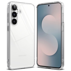 Husa pentru Samsung Galaxy S25 FE, Ringke, Fusion, Antisoc, Compatibila Incarcare Wireless, Transparenta