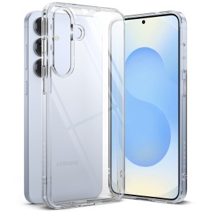 Husa pentru Samsung Galaxy S25, Ringke, Fusion, Antisoc, Compatibila Incarcare Wireless, Transparenta