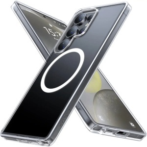 Husa pentru Samsung Galaxy S25 Ultra, Torras Guardian Magnetic, Transparenta
