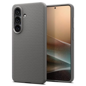 Husa pentru Samsung Galaxy S26 Plus flexibila, Spigen Liquid Air, Cenusiu