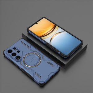 Husa pentru Samsung Galaxy S26 Ultra, SKYDDAR INOVATION, ArmorMag, Magsafe, set cu sticker, Albastru - Img 7