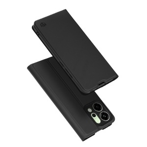 Husa pentru Sony Xperia 10 VII, SKYDDAR INNOVATION, Magskin Book, tip Carte cu Portofel Interior, set cu sticker, Negru