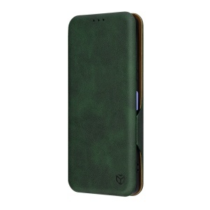 Husa pentru Sony Xperia 5 VI, SKYDDAR INNOVATION, Safe Wallet tip carte din Piele Ecologica, Suport Carduri, Inchidere Magnetica, Verde, set cu sticker  - Img 7
