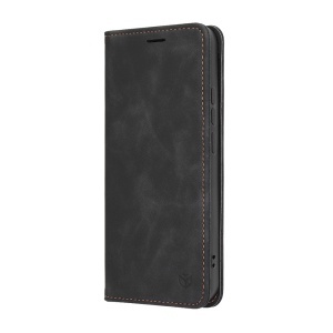 Husa pentru Xiaomi 15T, SKYDDAR INNOVATION, Confy Cover tip Carte din piele Eco Premium, cu Portofel Interior, set cu sticker, Negru - Img 8
