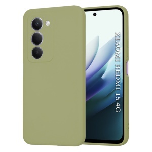 Husa pentru Xiaomi Redmi 15 5G / Redmi 15 4G, SKYDDAR INNOVATION, din Silicon Catifelat, SoftElegance, set cu sticker, Verde