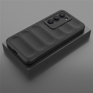 Husa pentru Xiaomi Redmi 15 5G / Redmi 15 4G, SKYDDAR INNOVATION, Magic Shield, din Silicon Mat, set cu sticker, Negru - Img 5