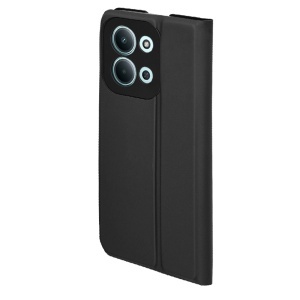 Husa pentru Xiaomi Redmi 15C 4G, SKYDDAR INNOVATION, Magskin Book, tip Carte cu Portofel Interior, set cu sticker, Negru - Img 5