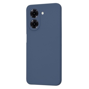 Husa pentru Xiaomi Redmi A5 4G (Standard), SKYDDAR INNOVATION, din Silicon Catifelat, SoftElegance, set cu sticker, Bleumarin - Img 5