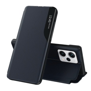 Husa pentru Xiaomi Redmi Note 12 Pro 5G / Poco X5 Pro, tip carte, set cu sticker, eFold, Albastru