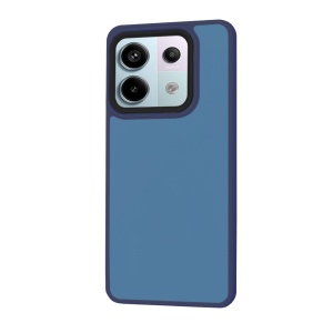 Husa pentru Xiaomi Redmi Note 13 Pro 5G / Poco X6, ce Absoarbe Cele mai Aspre Socuri, Skyddar Frosted - Bleumarin - Img 2