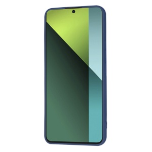 Husa pentru Xiaomi Redmi Note 13 Pro 5G / Poco X6 din Silicon Catifelat, Protectie Premium, Skyddar SoftElegance - Bleumarin - Img 3