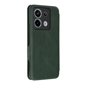 Husa pentru Xiaomi Redmi Note 13 Pro 5G / Poco X6, SKYDDAR INNOVATION, Safe Wallet tip carte din Piele Ecologica, Suport Carduri, Inchidere Magnetica, Verde, set cu sticker  - Img 7
