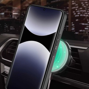 Husa pentru Xiaomi Redmi Note 14 Pro+ 5G / Redmi Note 14 Pro 5G / Poco X7, SKYDDAR INNOVATION, RuggedCam, Inel magnetic antisoc, set cu sticker, Mov - Img 6