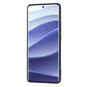 Husa pentru Xiaomi Redmi Note 14 Pro / Poco X7 din Silicon Catifelat, Protectie Premium, Skyddar SoftElegance - Negru - Img 4