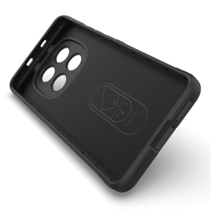 Husa pentru Xiaomi Redmi Note 15 4G, SKYDDAR INNOVATION, Magic Shield, din Silicon Mat, set cu sticker, Negru - Img 4