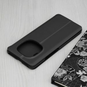 Husa pentru Xiaomi Redmi Note 15 Pro 4G, tip carte, set cu sticker, eFold, Negru - Img 5