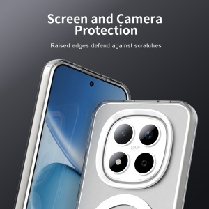 Husa pentru Xiaomi Redmi Note 15 Pro 5G, MagSafe, Antisoc, set cu sticker, CandyCase, Alb - Img 4