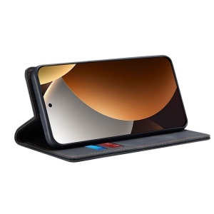 Husa pentru Xiaomi Redmi Note 15 Pro 5G, SKYDDAR INNOVATION, Confy Cover tip Carte din piele Eco Premium, cu Portofel Interior, set cu sticker, Negru - Img 2