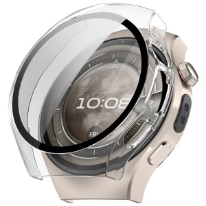 Husa protectie Smartwatch Huawei Watch 5 42mm, SKYDDAR INNOVATION, Defense360 Pro + Screen Protector, AntiSoc, set cu sticker, Transparenta