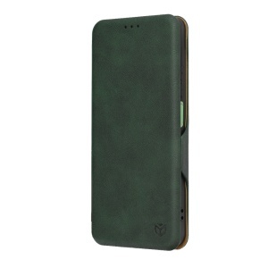 Husa Realme C67 4G tip carte magnetica, Techsuit Safe Wallet - Verde - Img 7