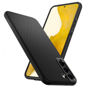 Husa Samsung Galaxy S22, Liquid Air Spigen - Negru - Img 2