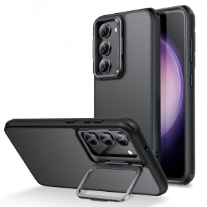Husa Samsung Galaxy S23 Plus, ESR Classic Kickstand - Frosted Black - Img 1
