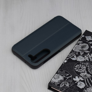 Husa Samsung Galaxy S23 tip carte Techsuit eFold - Albastru - Img 2